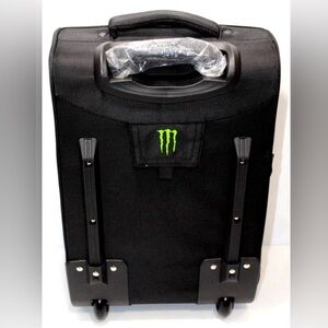 NWT- Monster Energy Rolling Carry On Luggage 15x23